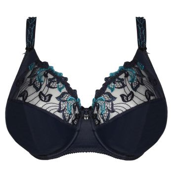 PrimaDonna Deauville Full Cup Bra in Velvet Blue I To K Cup