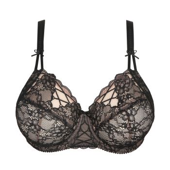 PrimaDonna Livonia Full Cup Bra in Black C To H Cup