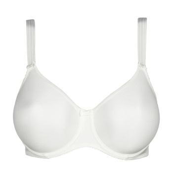 PrimaDonna Satin Non Padded Full Cup Seamless Bra in Natural B To H Cup