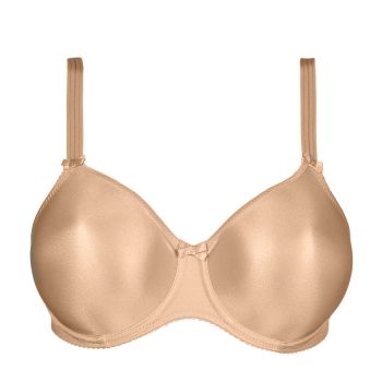 PrimaDonna Satin Non Padded Full Cup Seamless in Light Tan D To H Cup