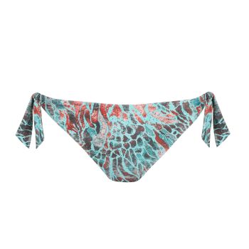 PrimaDonna Swim Riyad Bikini Briefs Waist Ropes in Turquoise Seas 