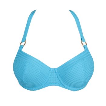 PrimaDonna Swim Kochi Padded Balcony Bikini Top in Sea Breeze C To G Cup