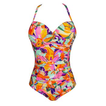 Primadonna Swim Varadeo Full Cup Swimsuit Control in Bright Tropics C To I Cup
