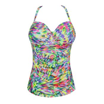 Primadonna Swim Douala Full Cup Tankini in Impressionist Summer C To G Cup