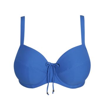PrimaDonna Swim Aswan Full Cup Bikini Top in Delphinium Cheer Blue B To H Cup
