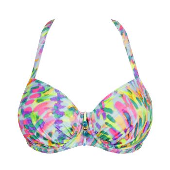 Primadonna Swim Douala Full Cup Bikini Top in Impressionist Summer C To I Cup