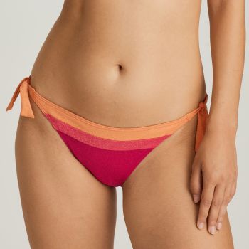 PrimaDonna SwimTanger Tie Side Bikini Briefs in Pink Sunset