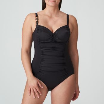 PrimaDonna Swim Barrani Full Cup Swimsuit Control in Roast Coffee 38D, 40E 40F
