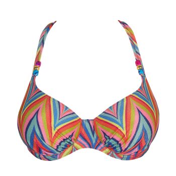 PrimaDonna Swim Kea Full Cup Bikini Top in Rainbow Paradise C To I Cup