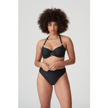 PrimaDonna Swim Solta Full Cup Bikini Top in Black 38D XL Full Brief