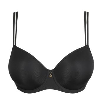 Primadonna Twist Twist Side Padded Balcony Bra in Charcoal B To G Cup