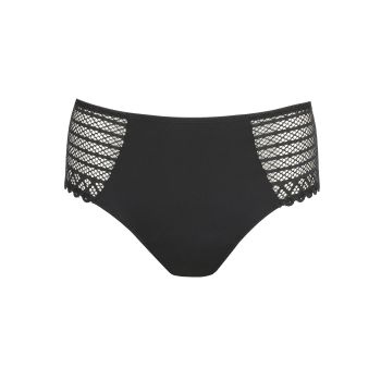 Primadonna Twist Twist Side Full Briefs in Charcoal 