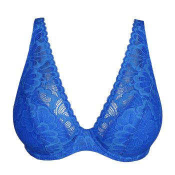Primadonna Twist Mocuto Half Padded Plunge Bra in Blu China B To F Cup