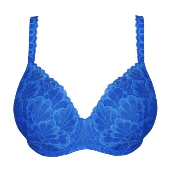 Primadonna Twist Mocuto Padded Heartshape Bra in Blu China B To G Cup