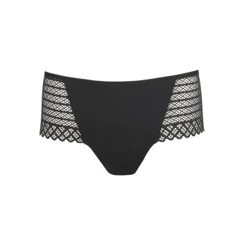 Primadonna Twist Twist Side Hotpants in Charcoal 