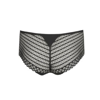 Primadonna Twist Twist Side Hotpants in Charcoal 