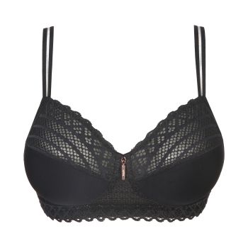 PrimaDonna Twist East End Full Cup Bra Wireless in Charcoal C To F Cup