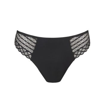 PrimaDonna Twist East End Thong in Charcoal 