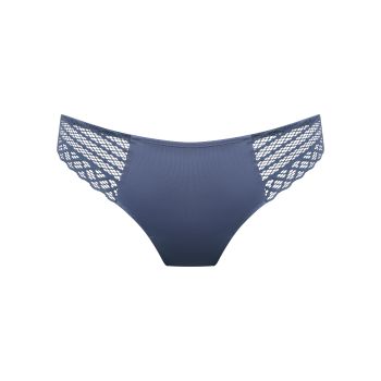 Primadonna Twist Twist Side Thong in Indigofera 