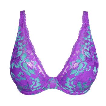 PrimaDonna Twist Verao Half Padded Plunge Bra in Italian Acai C To G Cup