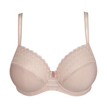 Primadonna Twist Twist Side Full Cup Bra in Powder Rose B To G Cup