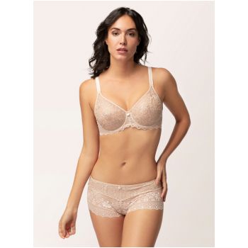 Empreinte Cassiopee Underwired Seamless non Moulded bra in Creamy Beige