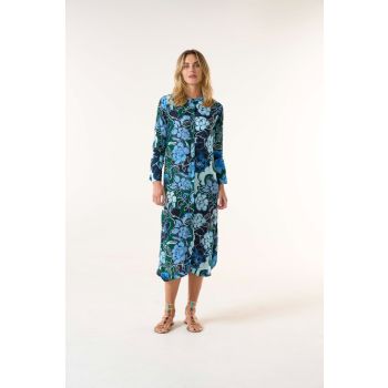 Oneseason Lefkada Viscose India Dress in Navy