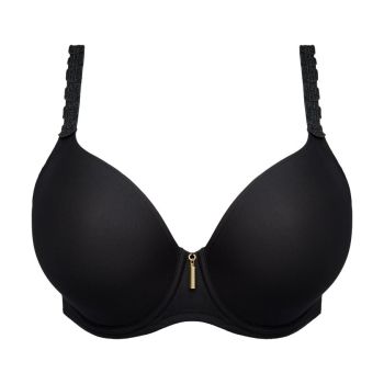 Primadonna Twist Twixie Padded Heartshape Bra in Black B To G Cup