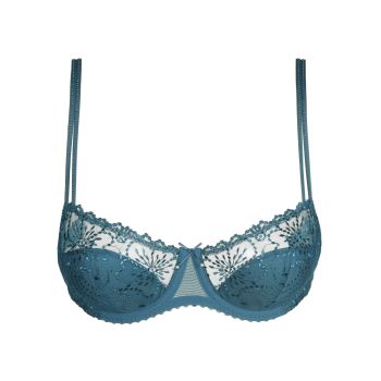 Marie Jo Jane Half Padded Balcony Bra in Peacock A To E Cup