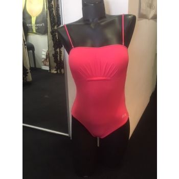 Maryan Mehlhorn Preview Strapless Swimsuit in Pink 