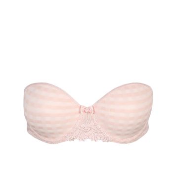 Marie Jo Avero Padded Bra - Strapless in Pearly Pink B To E Cup