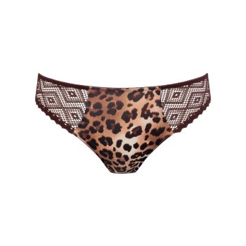 Primadonna Twist Giganni Rio Briefs in Leopard Bloom 