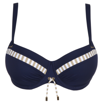 PrimaDonna Swim Ocean Mood Full Cup Bikini Top in Water Blue size C-I