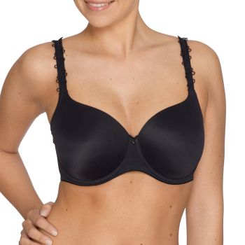 PrimaDonna Perle Moulded Full Cup bra in charcoal (Black) 30E CUP