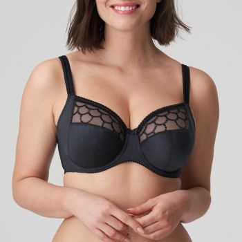 PrimaDonna Gamila Full Cup Wired Bra in Charcoal  B-I 