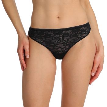 Marie Jo Color Studio Lace Thong in Black 