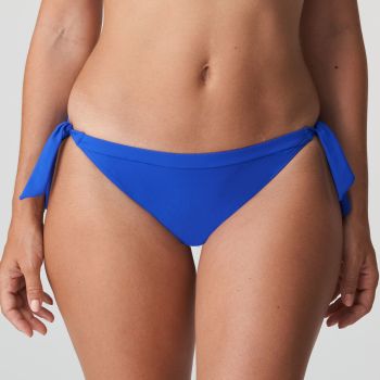 PrimaDonna Swim Holiday Waist Roped Bikini Briefs in Electric Blue