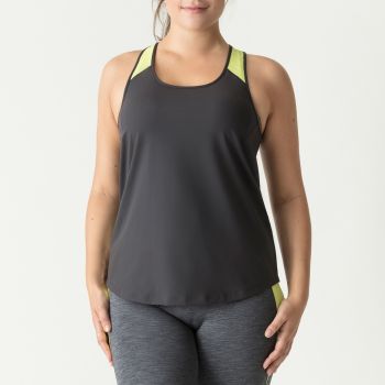 PrimaDonna Sport The Work Out Tank Top Cosmic Grey