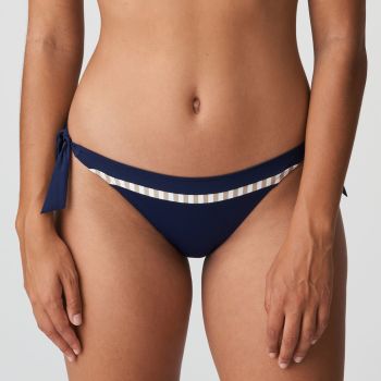 PrimaDonna Swim Ocean Mood Waist Roped Bikini Briefs in Water Blue