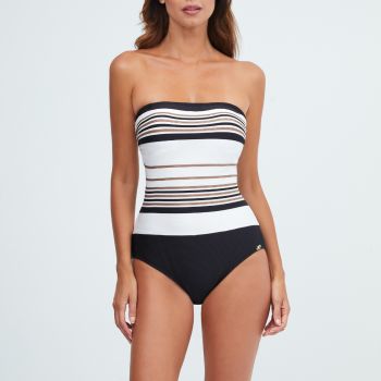 Nuria Ferrer Riviera Bandeau Swimsuit size 10 only