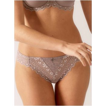 Empreinte Cassiopee Thong In Rose Sauvage