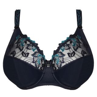 PrimaDonna Deauville Full Cup Bra in Velvet Blue I To K Cup