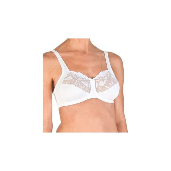 Felina Moments 319 Full Cup Non Wirded Bra in White