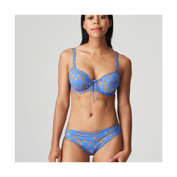 PrimaDonna Swim Olbia Full Cup Wired Bikini Top in Electric Blue C-I