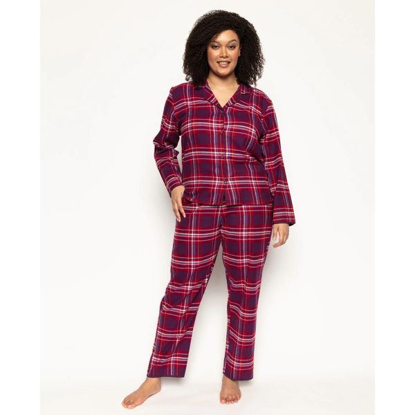 Clarissa Super Cosy Check Pyjama Set