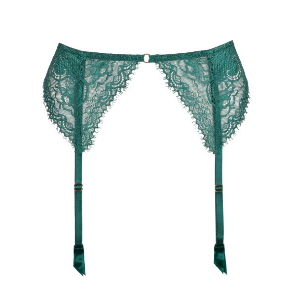 Green garter belt shop