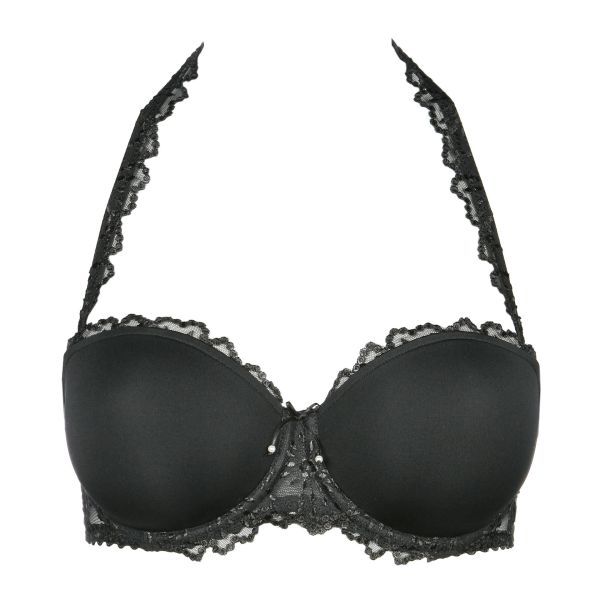 Marie Jo Jane Padded Bra Strapless in Black B To E Cup