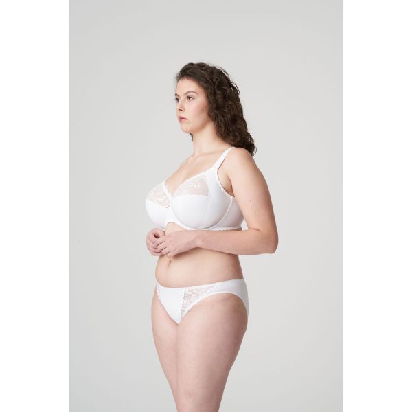 PrimaDonna Deauville Full Cup Bra in White I To K Cup