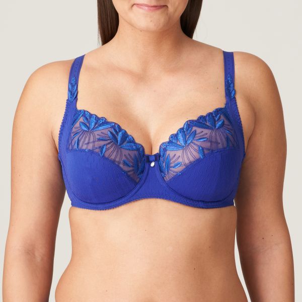 Skin Embroidered Full Cup Wrinkle Free Padded Bra – Womens Mart