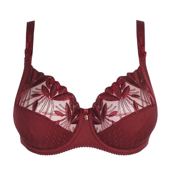 PrimaDonna Orlando Full Cup Bra in Deep Cherry B To J Cup